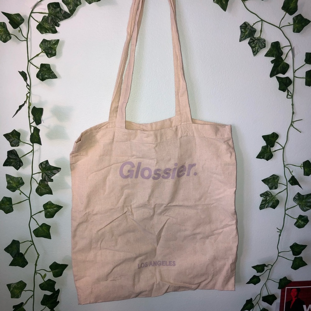 ❌SOLD - Glossier LA tote bag!